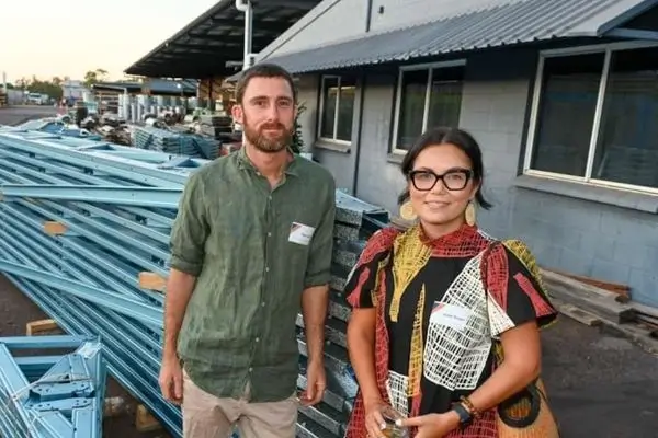 Darwin Roofers Jodie and Tom Falck Darwin Roofers Jodie and Tom Falck