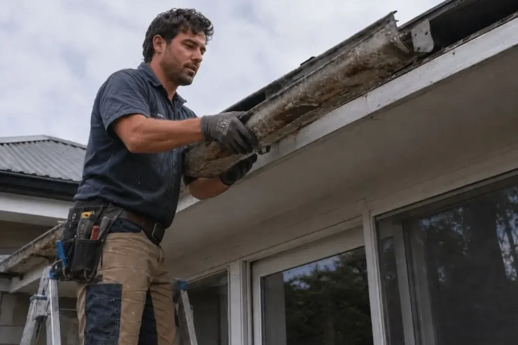 replacing old gutters